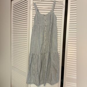 Isabel Maternity by Ingrid & Isabel Striped Dress - Blue and White